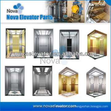 Cabina de pasajeros Pequeña habitación Cabinas de ascensor personalizadas para ascensores de pasajeros
